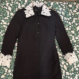 Zara Unworn Blazer Jacket/Dress with Lace Collar